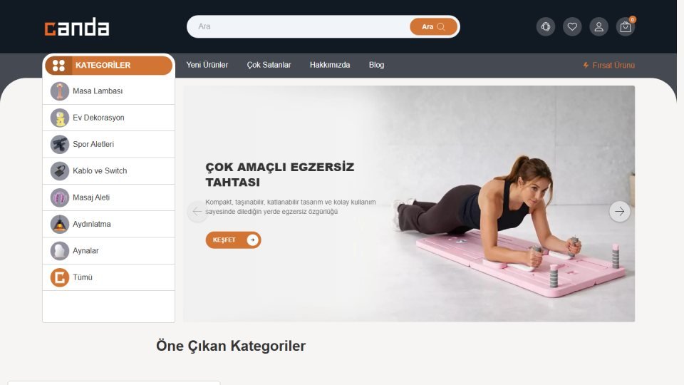 Canda Grup: eight categories, one storefront