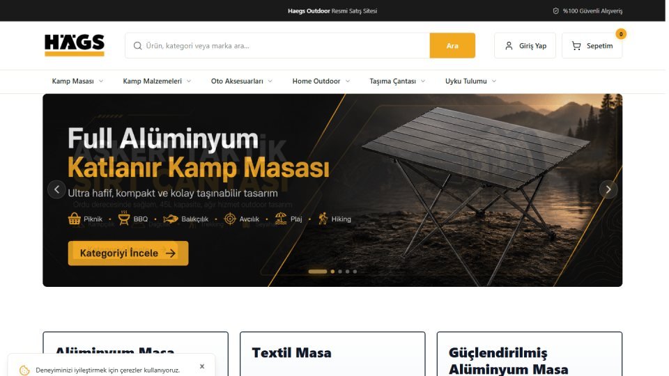 Hägs Outdoor: the brand's own sales channel
