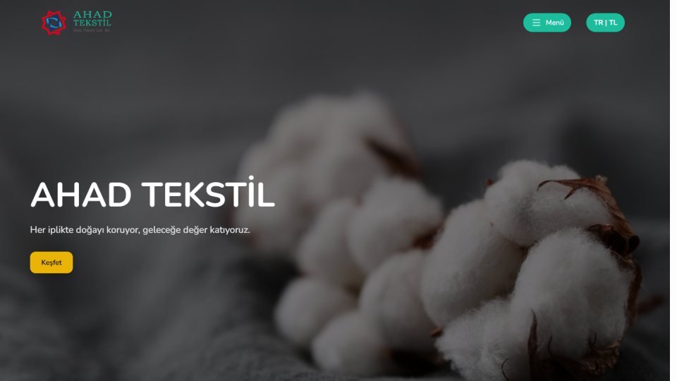 Ahad Tekstil: the leanest build here